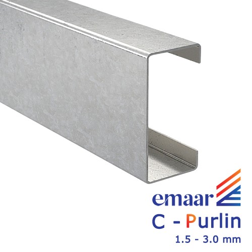 Cold Rolled Galvanized C Purlins