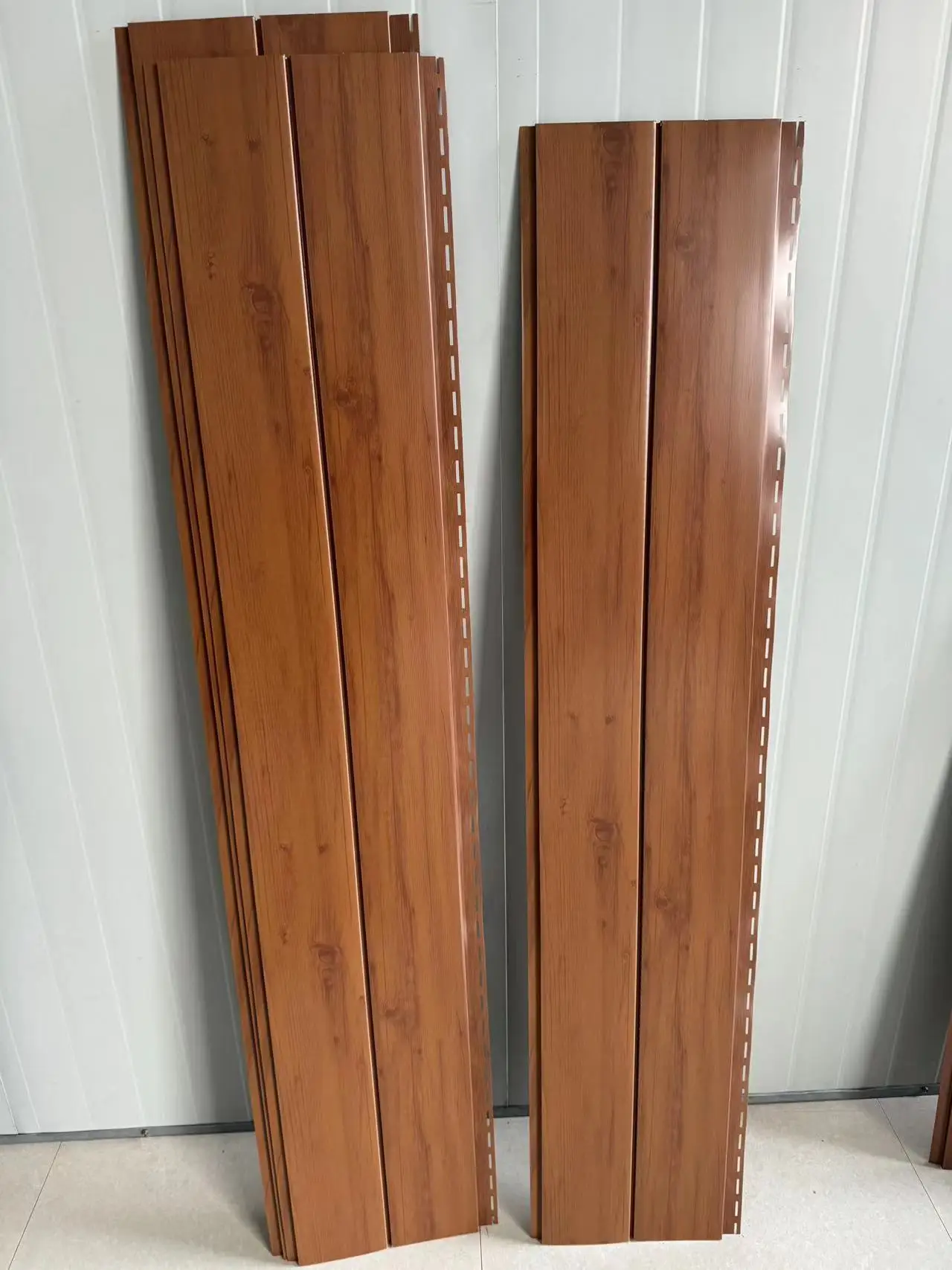 Aluminum Wood Grain Soffit