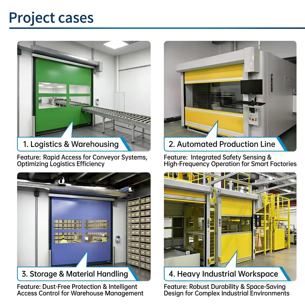 Food Warehouse Freezer Cold Storage Door PU Insulated Sliding Cold Room Door Food Grade Heated Frame Airtight Seal Custom Size