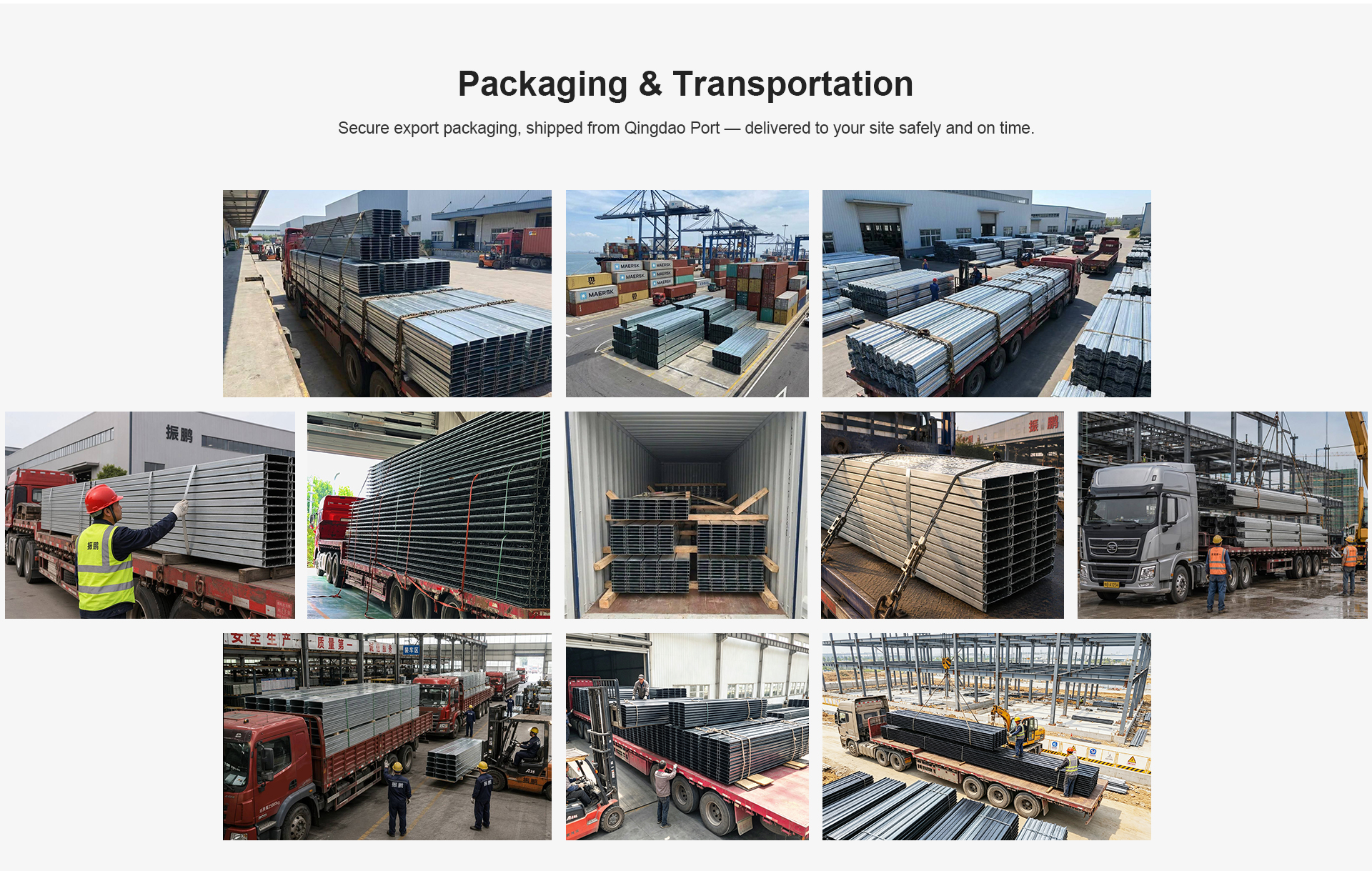 Cold Rolled Galvanized Steel Floor Decking Formwork Free Structural Metal Decking Panel for Large Scale Construction