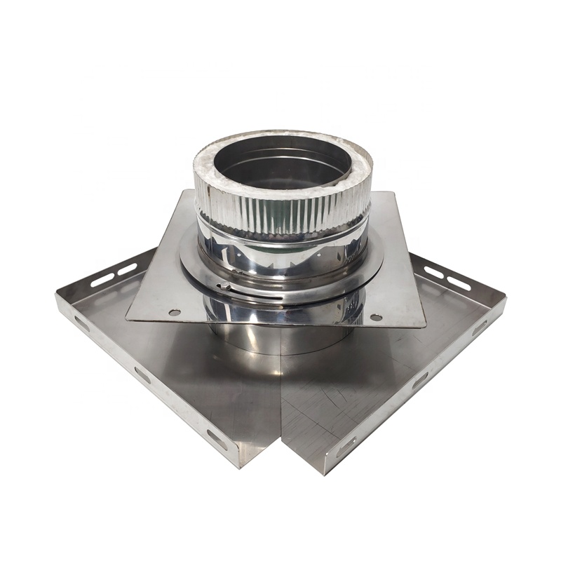 Stainless Steel Pitch Roof Flashing for Chimney Pipe