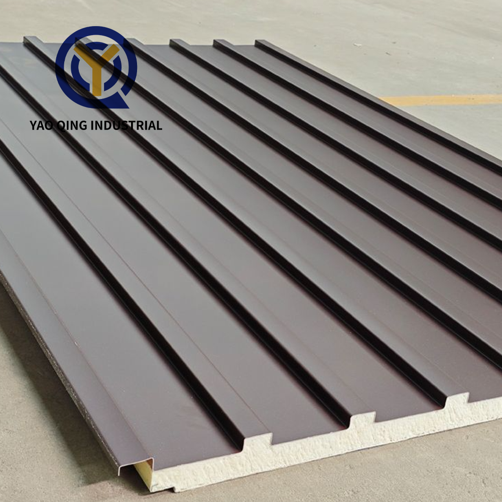 YAOQING 2026 Modern Aluminum Alloy Roofing Panels Power Coating Designs Heat Insulation Lightweight for Villas