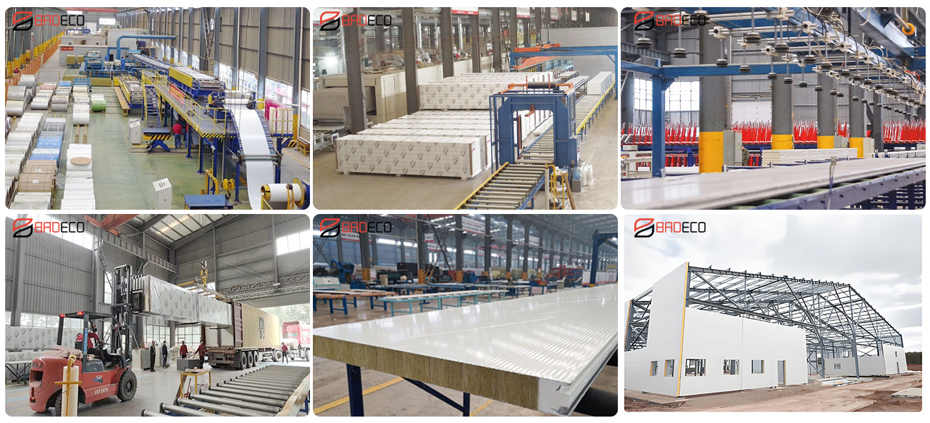 Continuous Rockwool Sandwich Panel Production Line